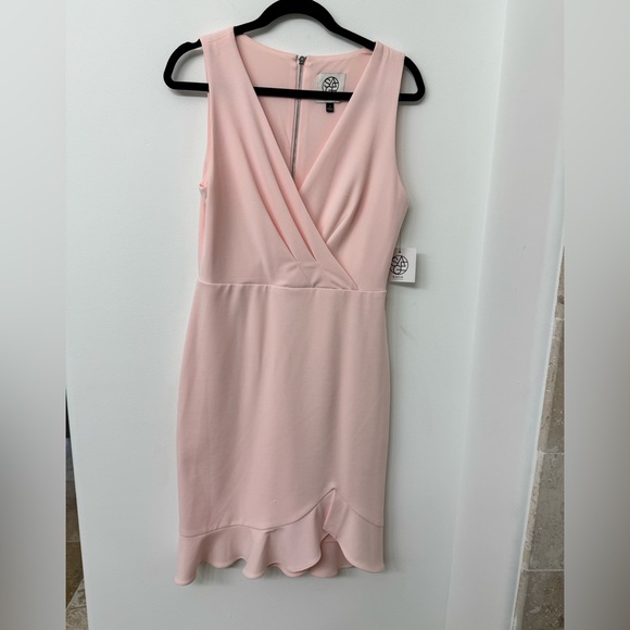 Sage Collective Dresses & Skirts - Sage Collective Midi Dress with Ruffle Hem